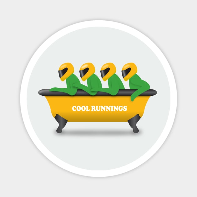 Cool Runnings Magnet by MoviePosterBoy